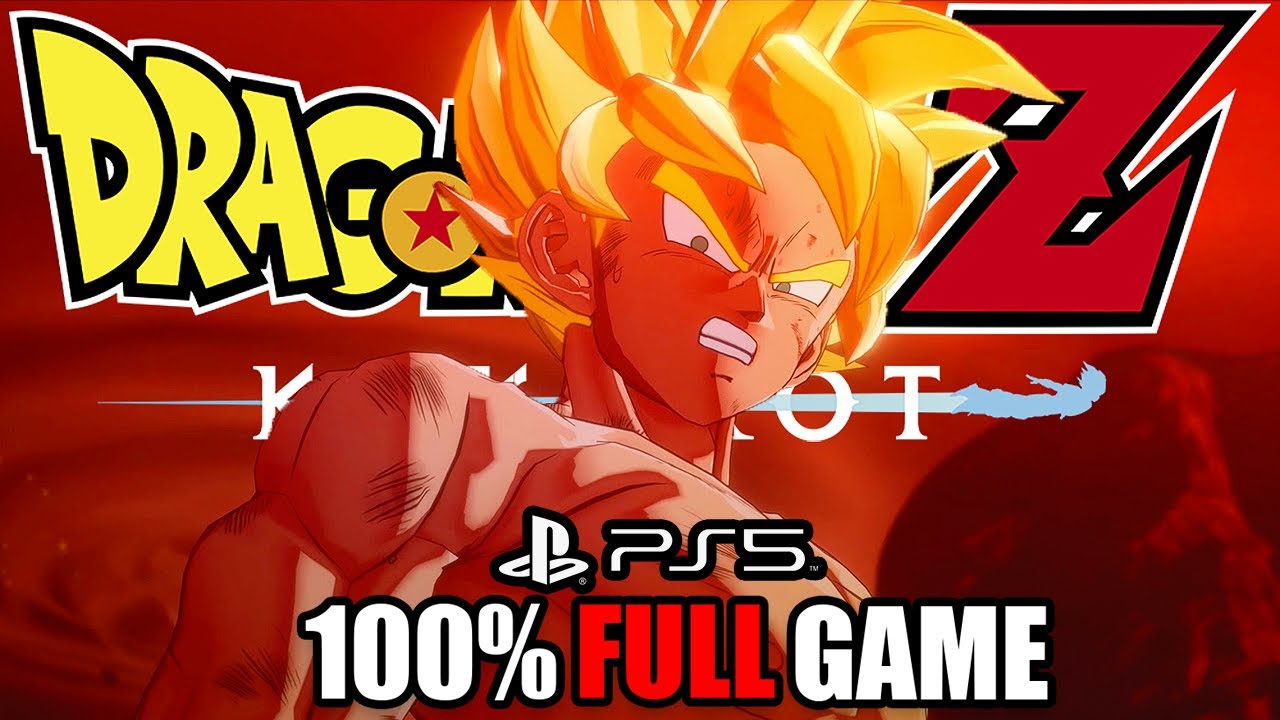 DRAGON BALL Z KAKAROT FULL GAME (PS5) 100% Full Game - [1080P 60FPS]