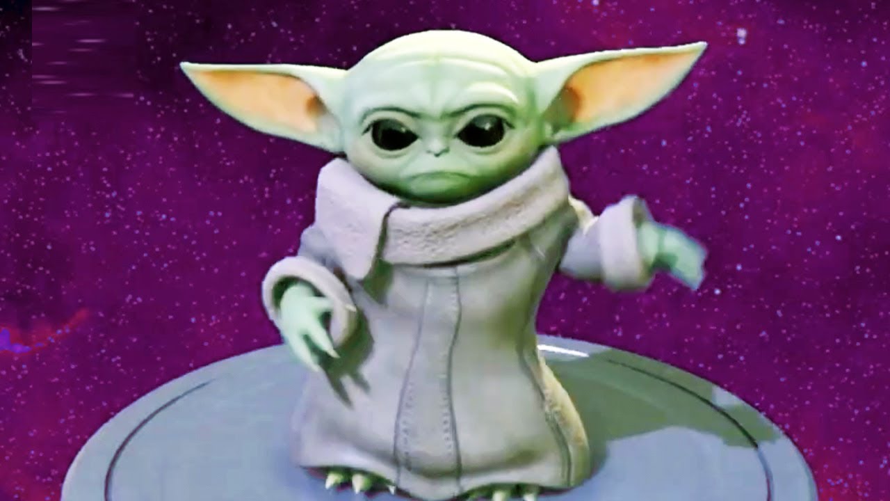 BABY YODA DANCING 🐸 The Mandalorian 🕺 Levan Polka Meme song 🥁 YouTube