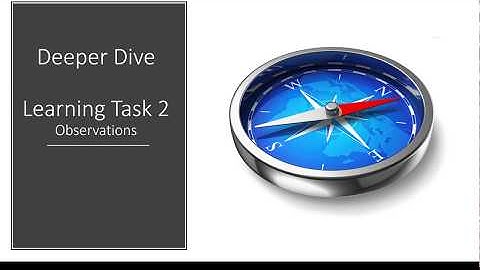 Observations in eVAL