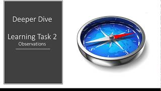 Observations in eVAL