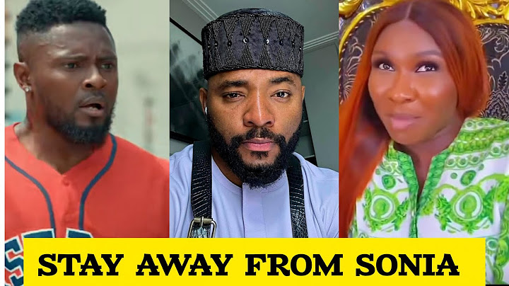Maurice Sam changed it for John Ekanem, stay away from Sonia #soniauche #mauricesam