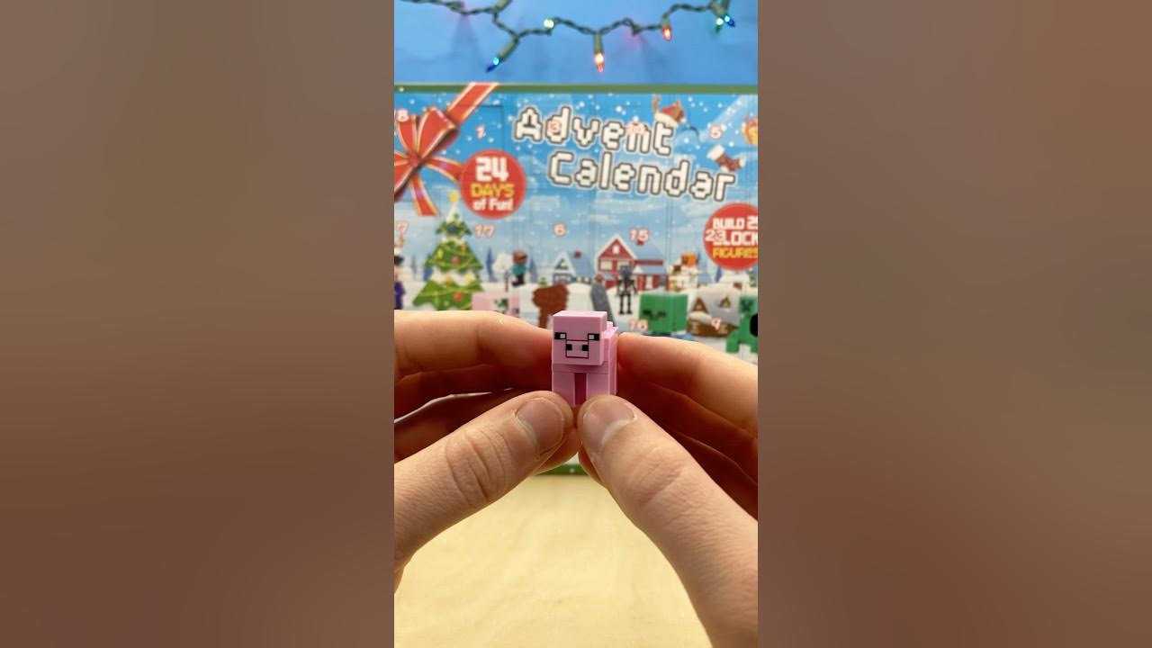 LEGO Minecraft advent calendar day 9 YouTube