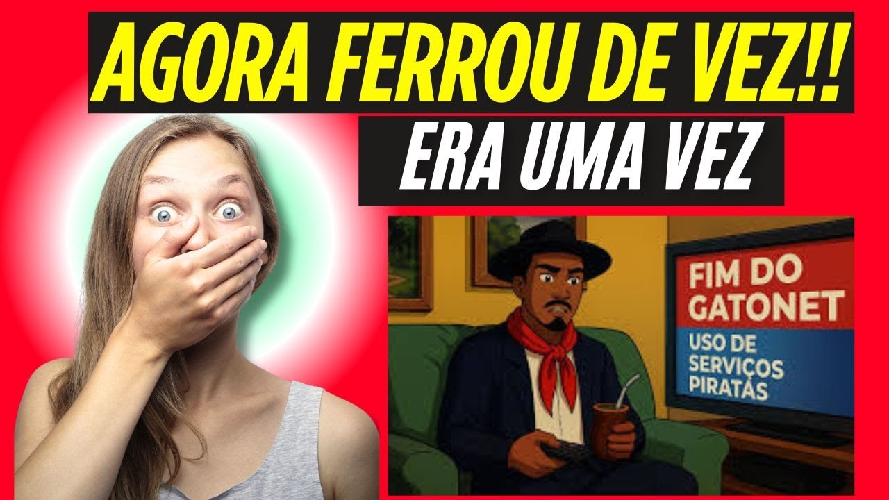 PIRATARIA GATONET IPTV BRASIL AGORA SÓ HOMOLOGADOS PELA ANATEL BLOQUEIO GERAL