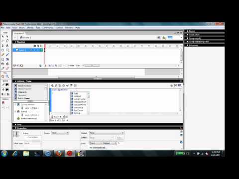 Make a Movie Clip follow your mouse - Flash MX