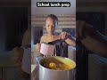 Thursday morning school/lunch preparation vlog