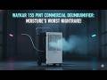 Waykar 155 Pint Commercial Dehumidifier Review | Powerful 8000 Sq Ft Moisture Control