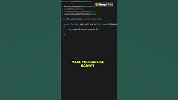 Laravel Pro Tip: Shorter Hash::make #shorts #laravel #php