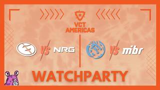 EG vs NRG & LEV vs MIBR | VCT Americas Stage 1 #VCTWatchParty | !patreon !merch