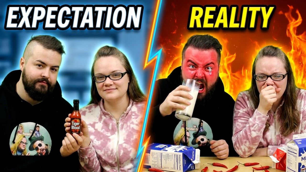Irish Couple Try INDIA'S Spiciest? 🇮🇳 Tiger Blood Hot Sauce Taste Test