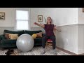 Adaptive Chair Yoga with Swiss Ball