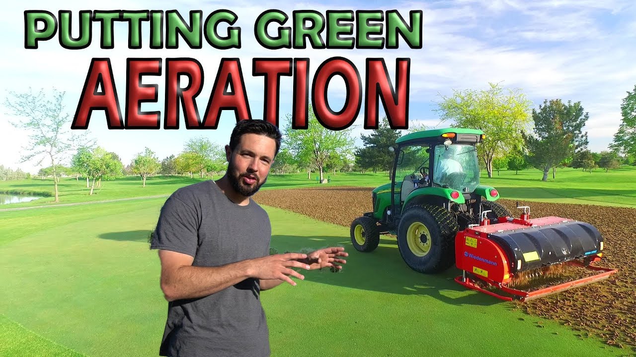Putting Green Aeration. YouTube