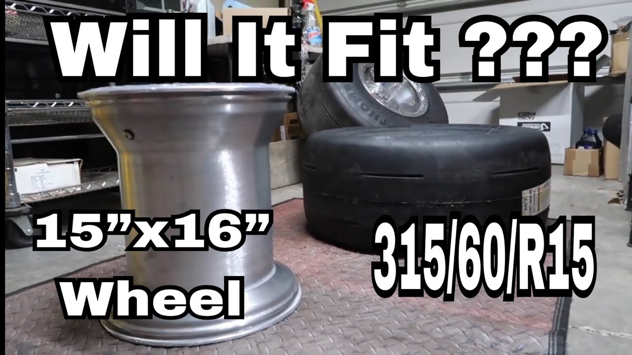 Можно ли поставить радиальную шину 315 Pro Drag на 16-дюймовое колесо???