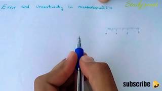 Error and uncertainty in measurements | 6th lecture in urdu/hindi