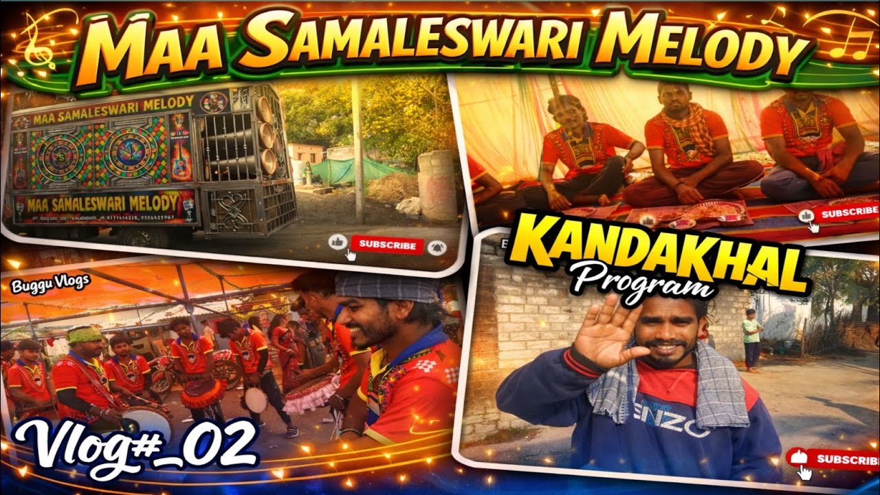 KANDAKHAL PROGRAM 🤩 MAA SAMALESWARI MELODY CHULSAR, KLD 😎🔥🔥