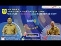 Webinar Pembinaan ASN dengan Tema : "DISIPLIN, KODE ETIK, dan NETRALITAS ASN"