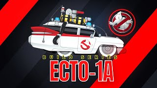 AMT Ghostbusters 2 Ecto 1A 1/25 Scale Model Build Part 2 - Roof Rack Photo Etch & Lighting