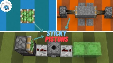 Sticky Pistons/ Pistons: Everything You Need to Know About Them (In 5 Minutes)