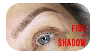 Micropigmentação de sobrancelhas fios hiper realistas e shadow TENDÊNCIA 2019