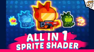 50 Effects in 1 Shader! (Take your game from boring to AWESOME!)