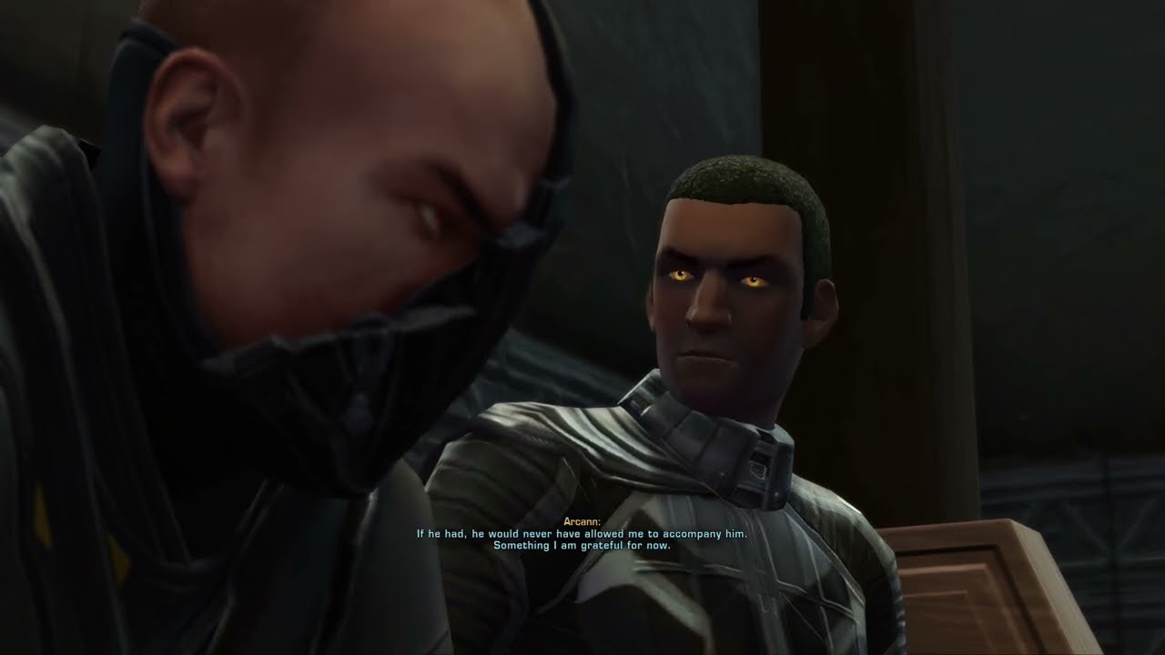 SWTOR Old Wounds: Darth Nazaru Meets with Arcann and Sana Rae