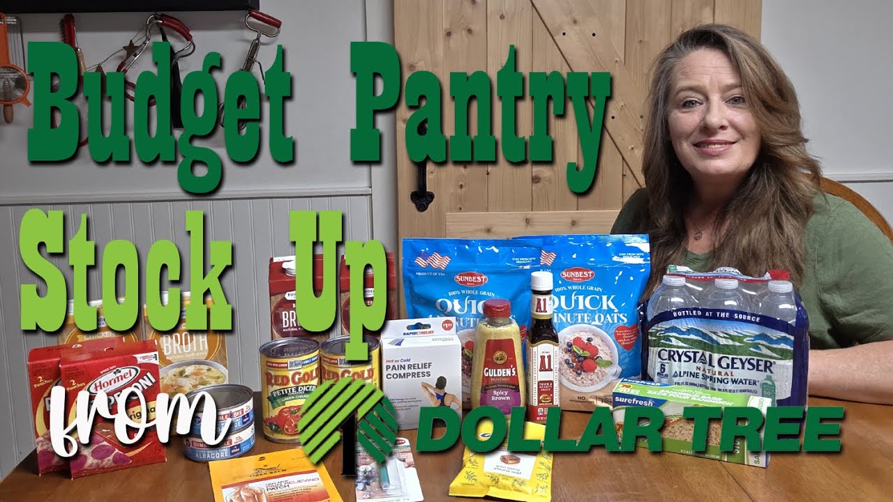 Бюджетный запас на 25 долларов от Dollar Tree