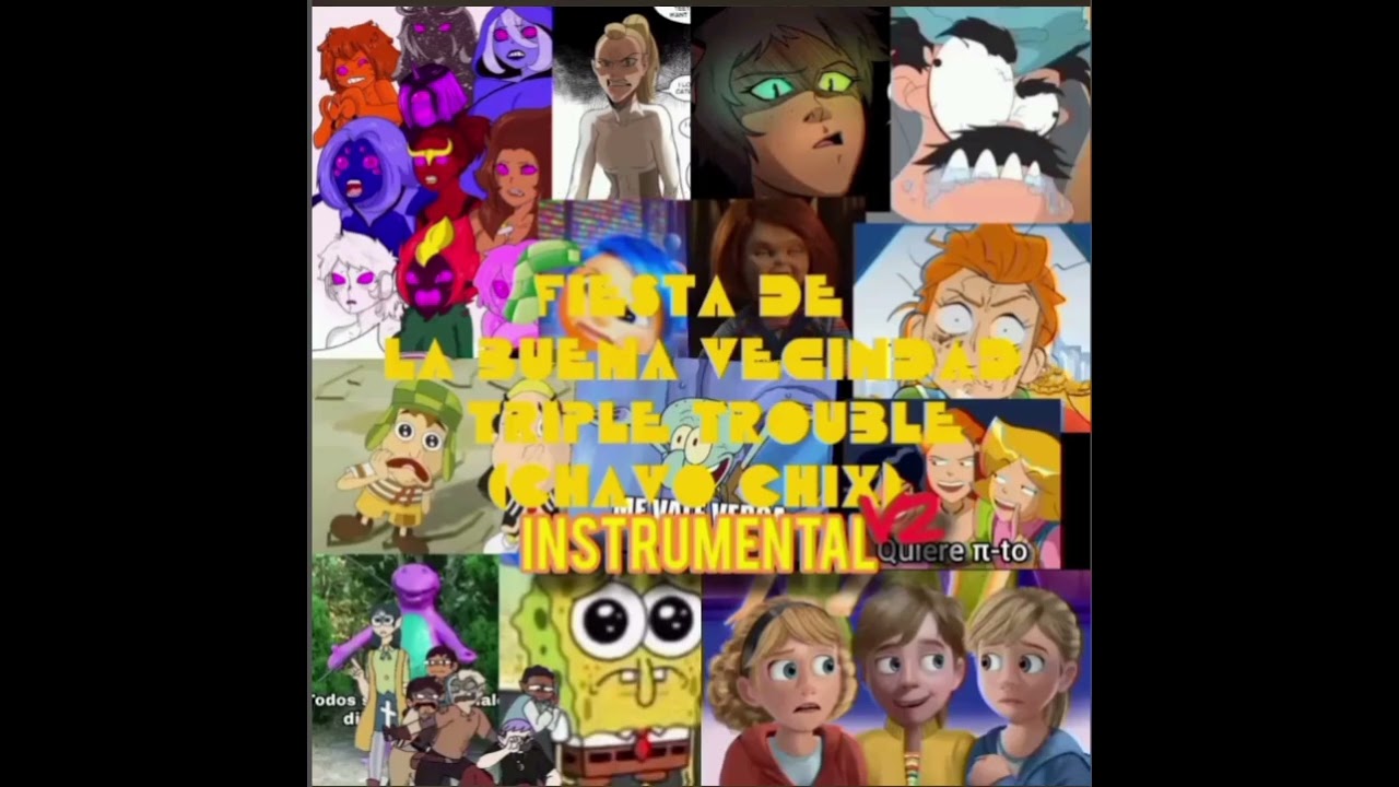 [FNF] Fiesta De La Buena Vecindad V2 instrumental (Todas Las Referencias) 