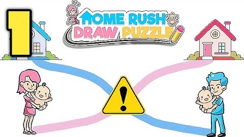 Home Rush: Draw Puzzle - Gameplay Level 1
