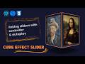 Cube Effect Slider with Controller &amp; Autoplay in React | Swiper JS | #swiper #reactjs