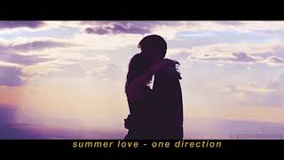 summer love - 1d but you time travelled back to summer 2013, slow dancing with your summer love