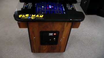 Vintage 1980 Pac-Man Cocktail Table Arcade Cabinet - Nice Little Survivor Machine!