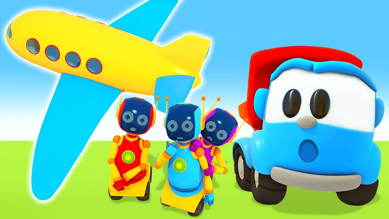 Грузовичок Лева и самолеты 🔴 Мультфильмы для малышей про машинки