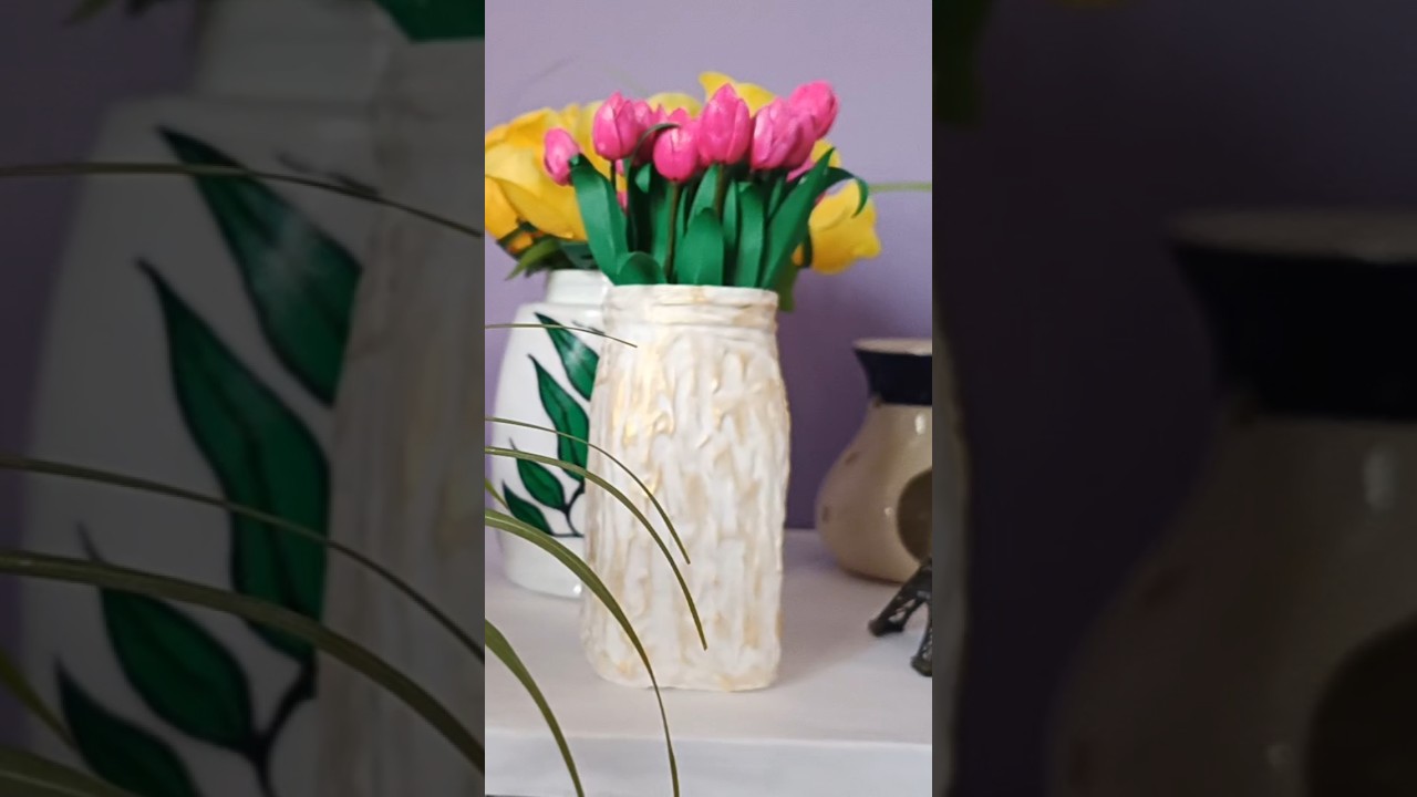 waste material into flower 💐