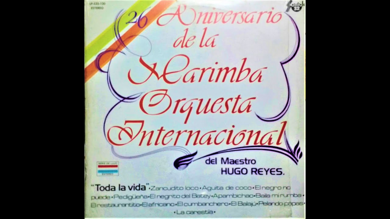 Marimba Orquesta "Virreynal" AGUITA DE COCO YouTube