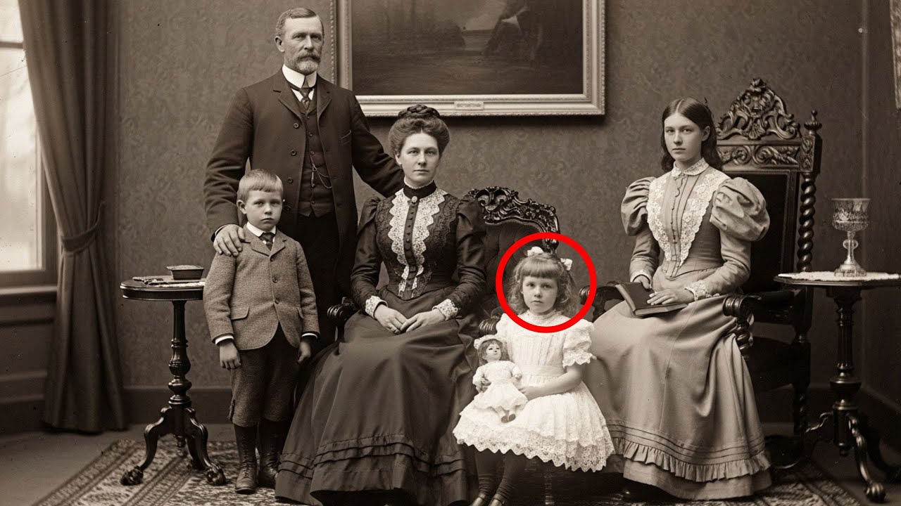 This 1898 Family Photo Seems Ordinary — Until You Spot the Hand on the Shoulder