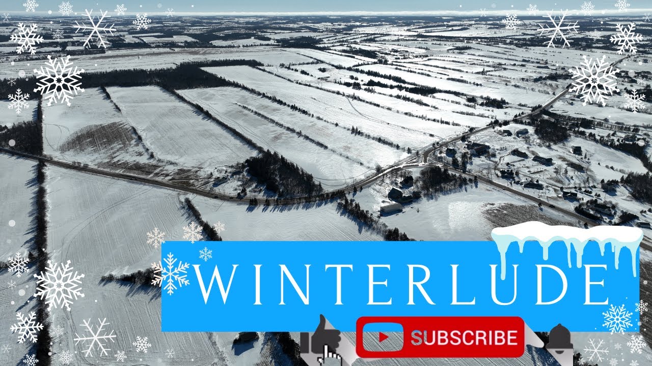 Winterlude (The beauty of winter from above)