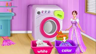 My Princess House Cleaning - Learn How To Do Housework Best Game For Kids