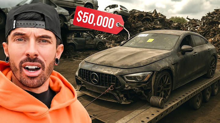 I BOUGHT A WRECKED MERCEDES AMG GT63 & ATTEMPTED TO FIX IT