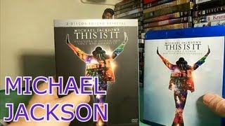 Michael Jackson blu-rays e DVDs ( minha coleção de Blu-ray e DVDs)