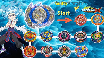 Beyblade Burst DB【Guilty Longinus VS ALL Season 6 DB】 Marathon Battle ベイブレードバーストDB 베이블레이드 버스트 DB