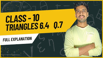 Class 10 Maths Ex 6.4 Q7 | Equilateral Triangle on Square Side & Diagonal | ACIT