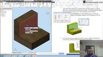 5.5a CAD Model Features Part 6 Chamfer