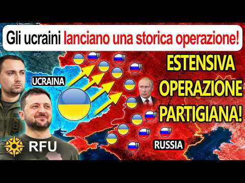 Partisans penetrate Russia to destroy vital military logistics