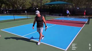 How Pro Tennis Player Competes in 5.0 Senior Pickleball Game