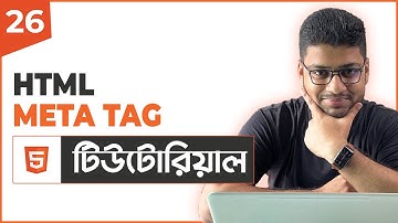 HTML Meta Tag | HTML Tutorial For Beginners | Part 26