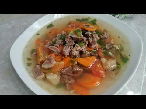 Resep Sop Tetelan Daging Sapi