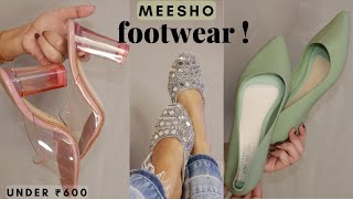 HUGE *MEESHO FOOTWEAR* Haul | Starting From 350 | Heels, Flats, Pumps | Latest Meesho Haul