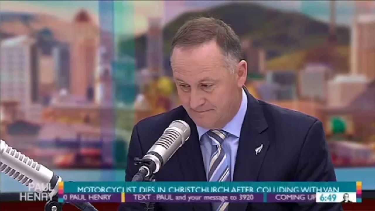 PAUL HENRY  - Prime Minister John Key wins Jeep Cherokee for charity!