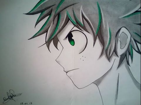  Drawing  Midoriya Izuku Deku  YouTube