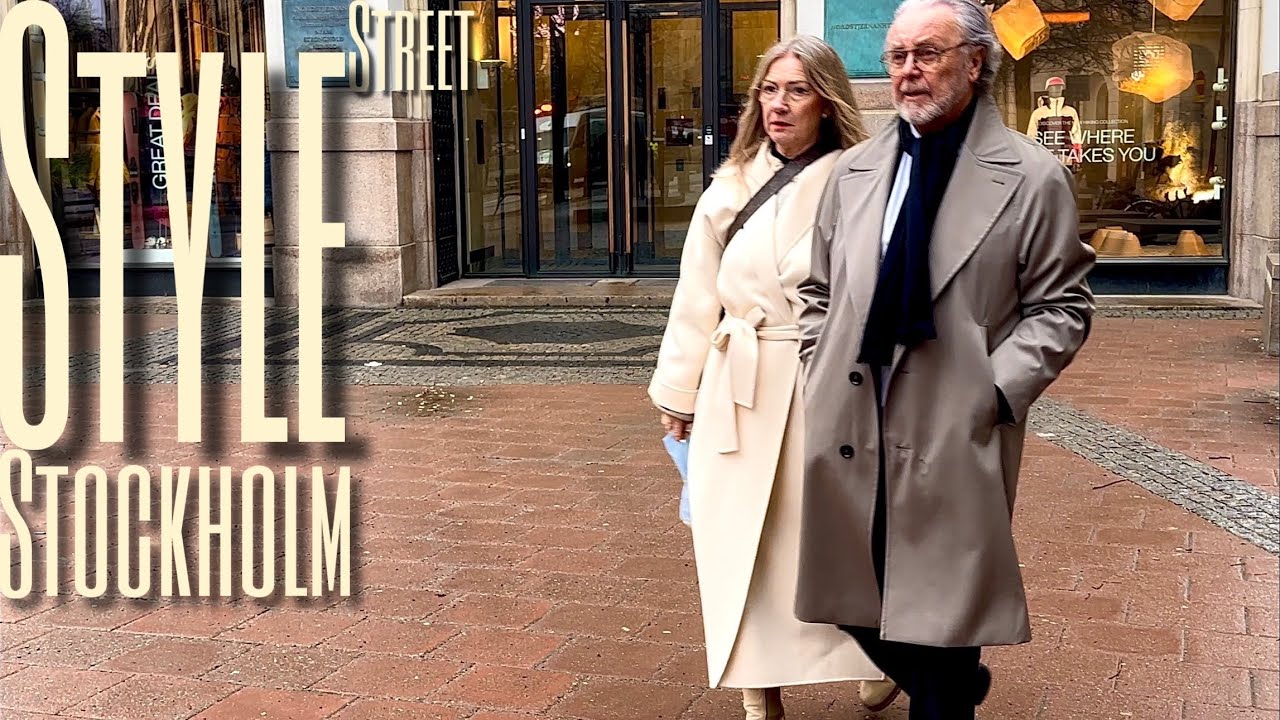 +6°С | Первый Весенний Стритстайл из Стокгольма | Что Носят Люди | Уличная Мода