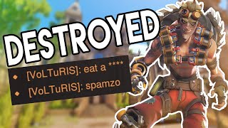 Junkrat Makes the Enemy MAD in Overwatch 2